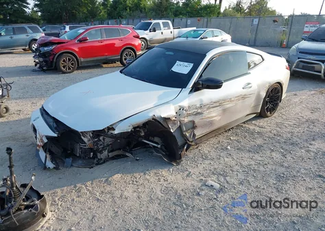 2022 BMW M4 Competition xDrive from USA, damaged, VIN WBS43AZ03NCH97816